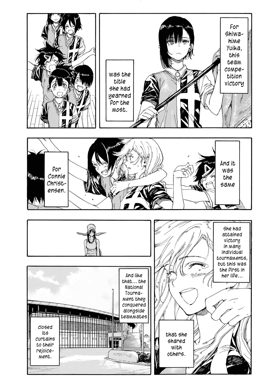 Hanebado! Chapter 48 page 34 - Chapter 48: The Champion of Spring