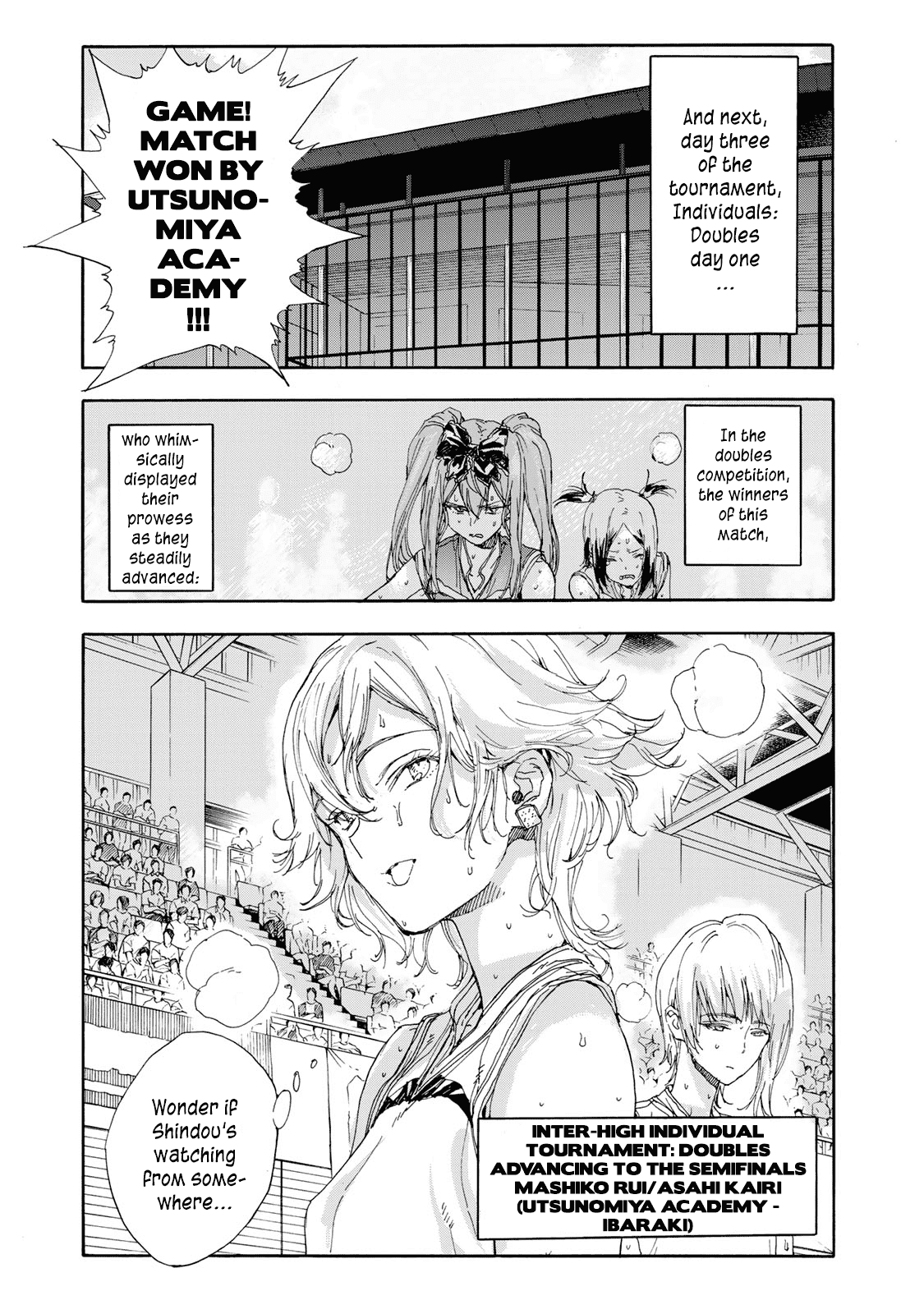 Hanebado! Chapter 48 page 35 - Chapter 48: The Champion of Spring