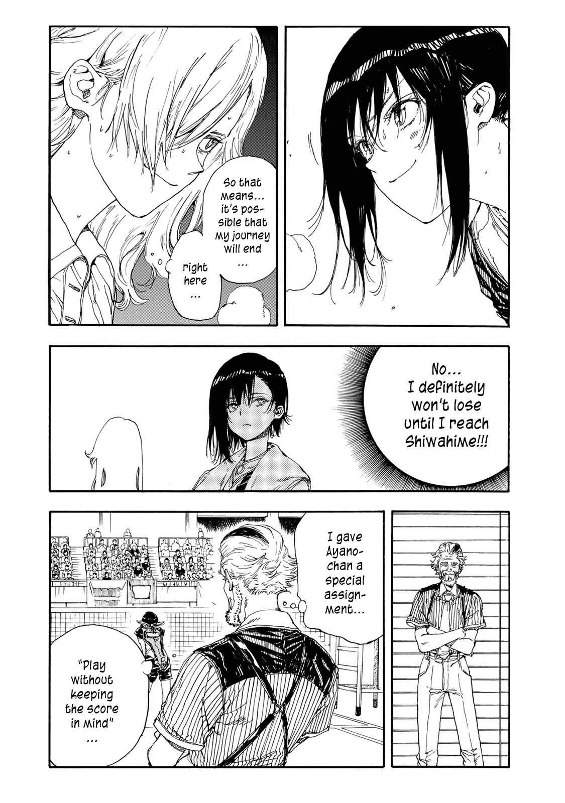 Hanebado! Chapter 50 page 17 - Chapter 50: The First One
