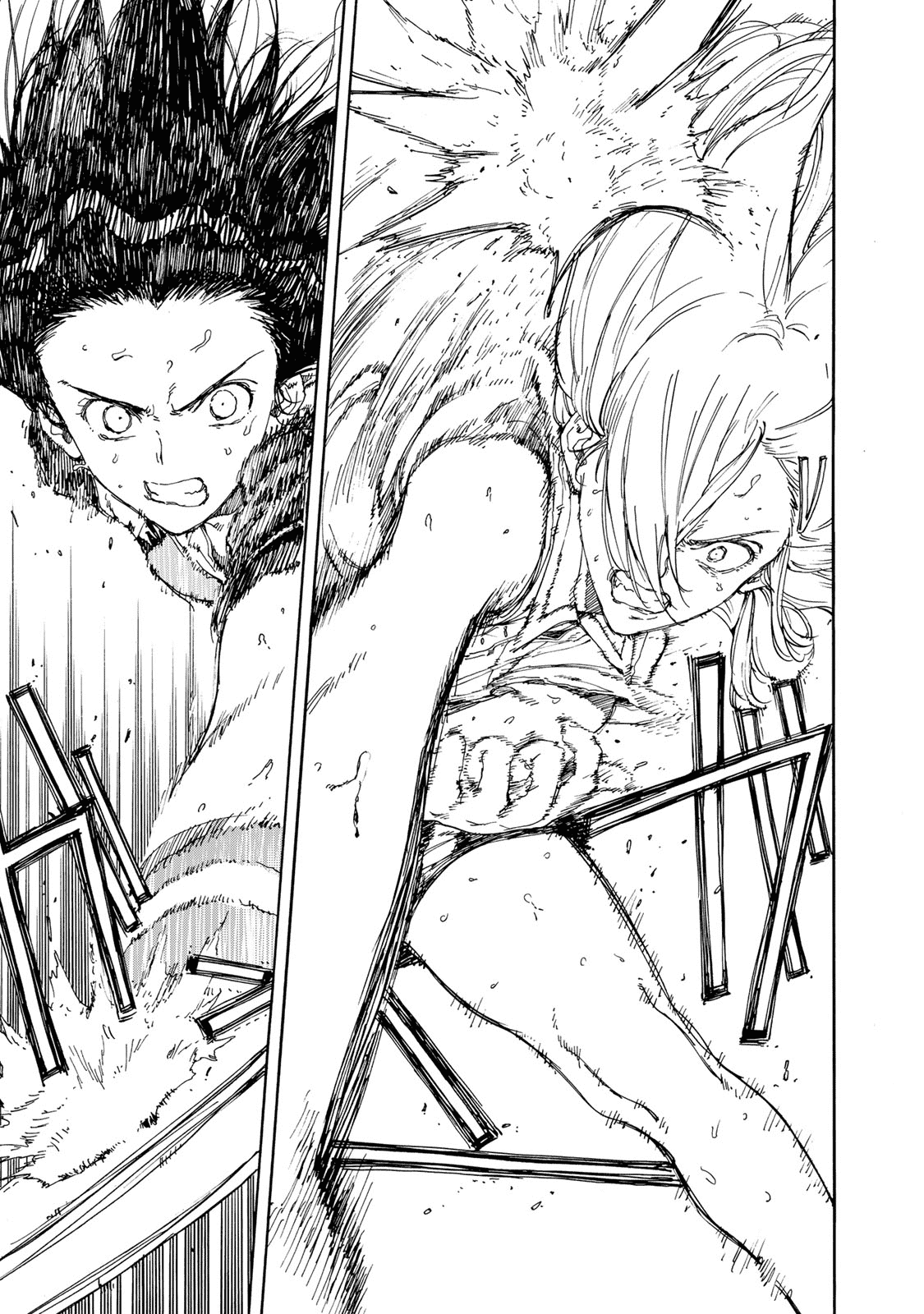 Hanebado! Chapter 50 page 25 - Chapter 50: The First One