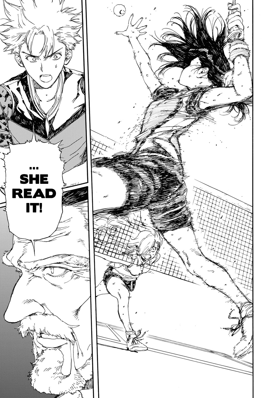 Hanebado! Chapter 50 page 35 - Chapter 50: The First One