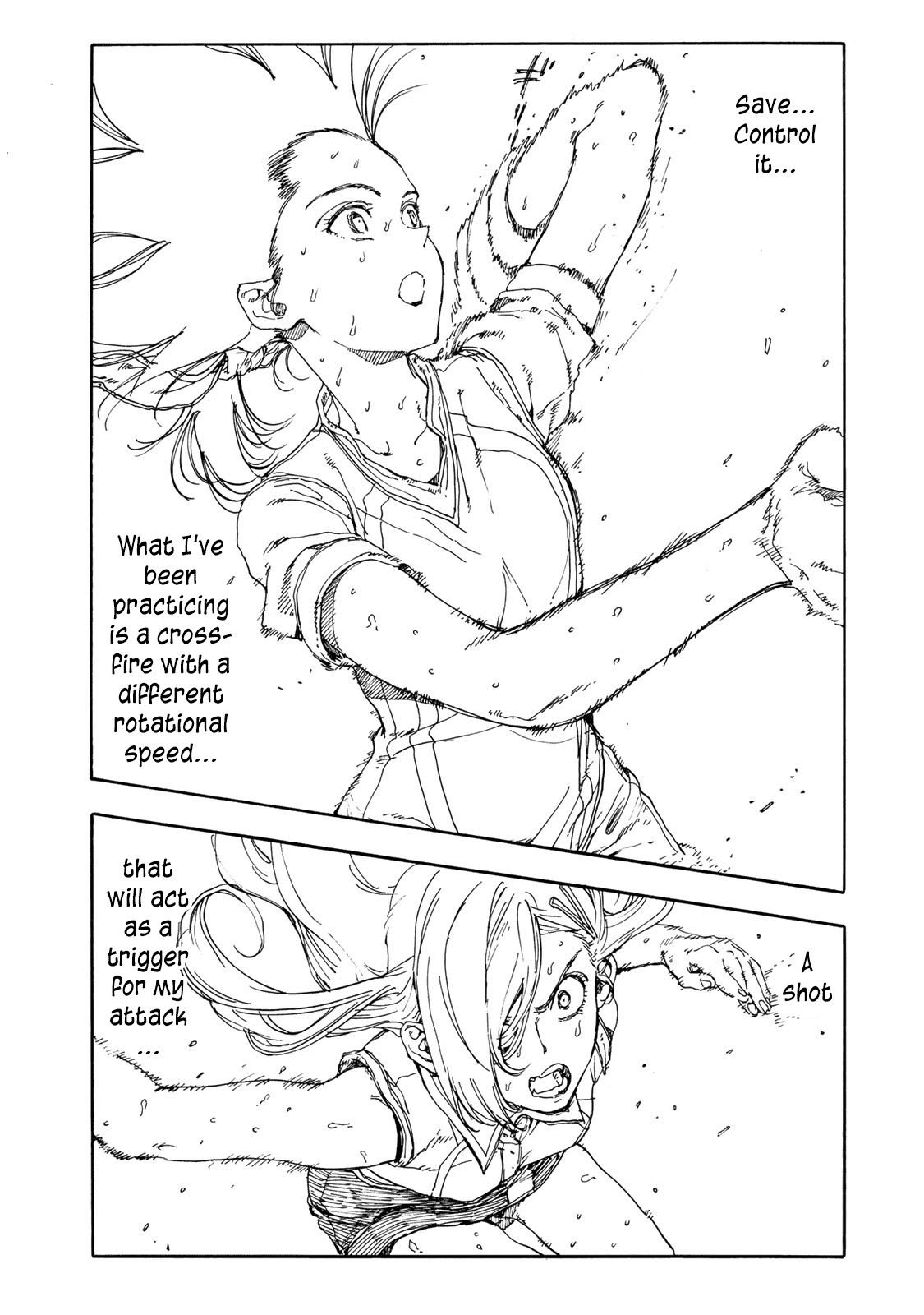 Hanebado! Chapter 50 page 36 - Chapter 50: The First One