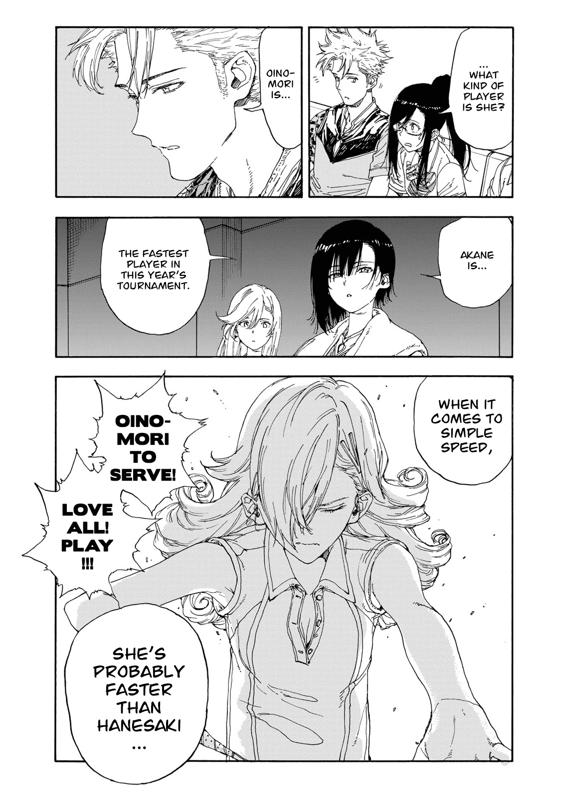 Hanebado! Chapter 50 page 8 - Chapter 50: The First One