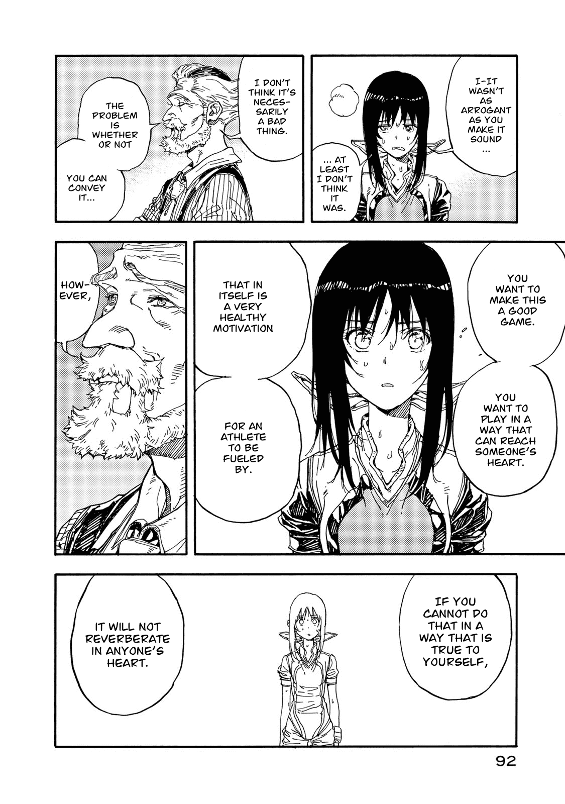 Hanebado! Chapter 53 page 14 - Chapter 53: An Old Watch