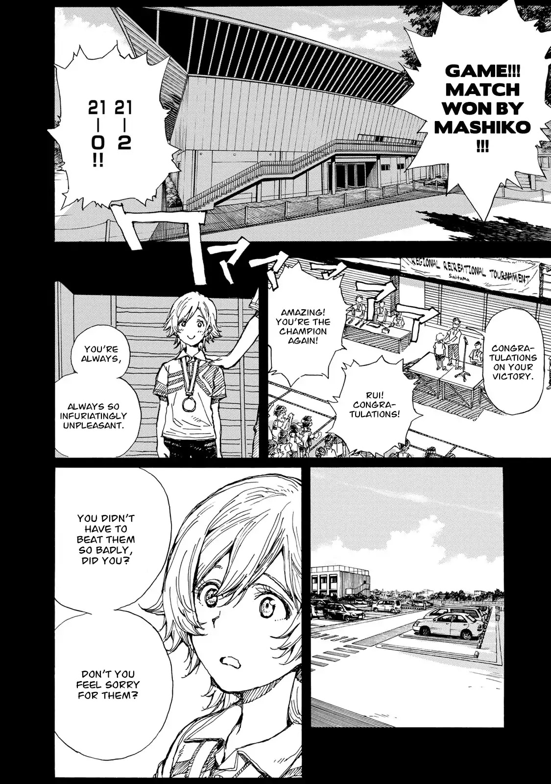 Hanebado! Chapter 54 page 2 - Chapter 54: Mashiko Sui