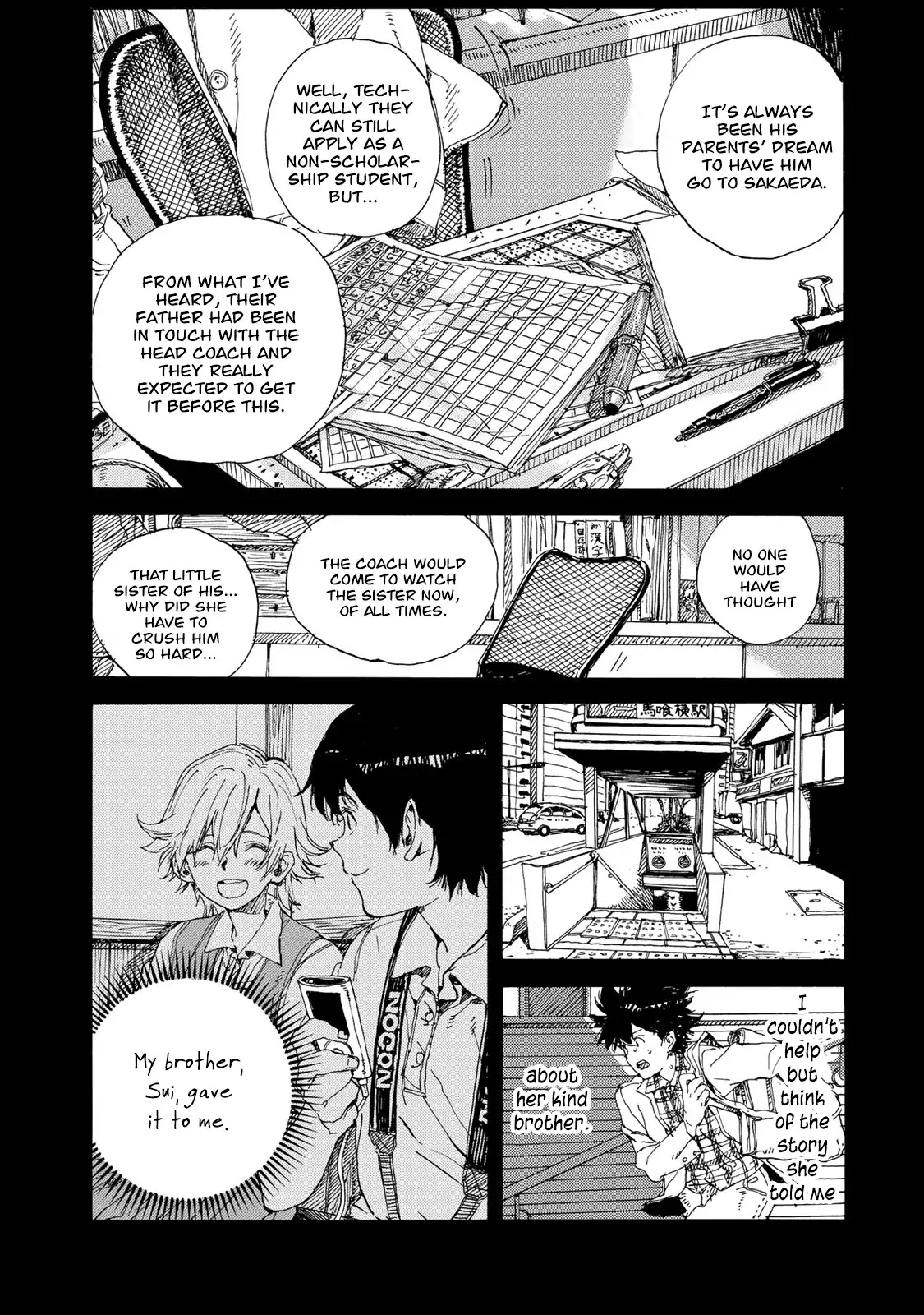 Hanebado! Chapter 54 page 36 - Chapter 54: Mashiko Sui
