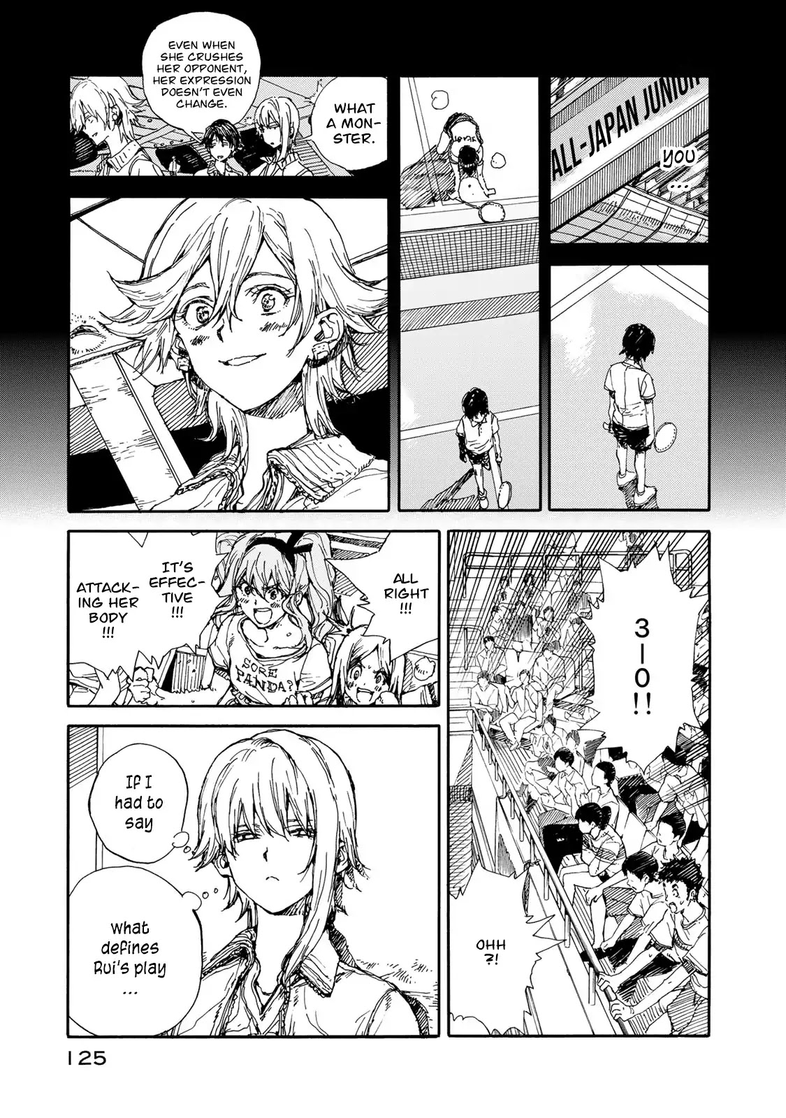 Hanebado! Chapter 54 page 9 - Chapter 54: Mashiko Sui