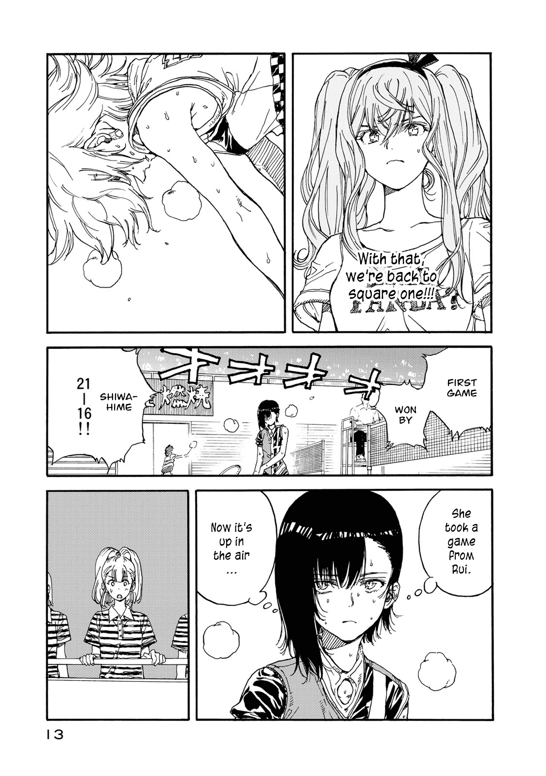 Hanebado! Chapter 56 page 14 - Chapter 56: Win or Lose