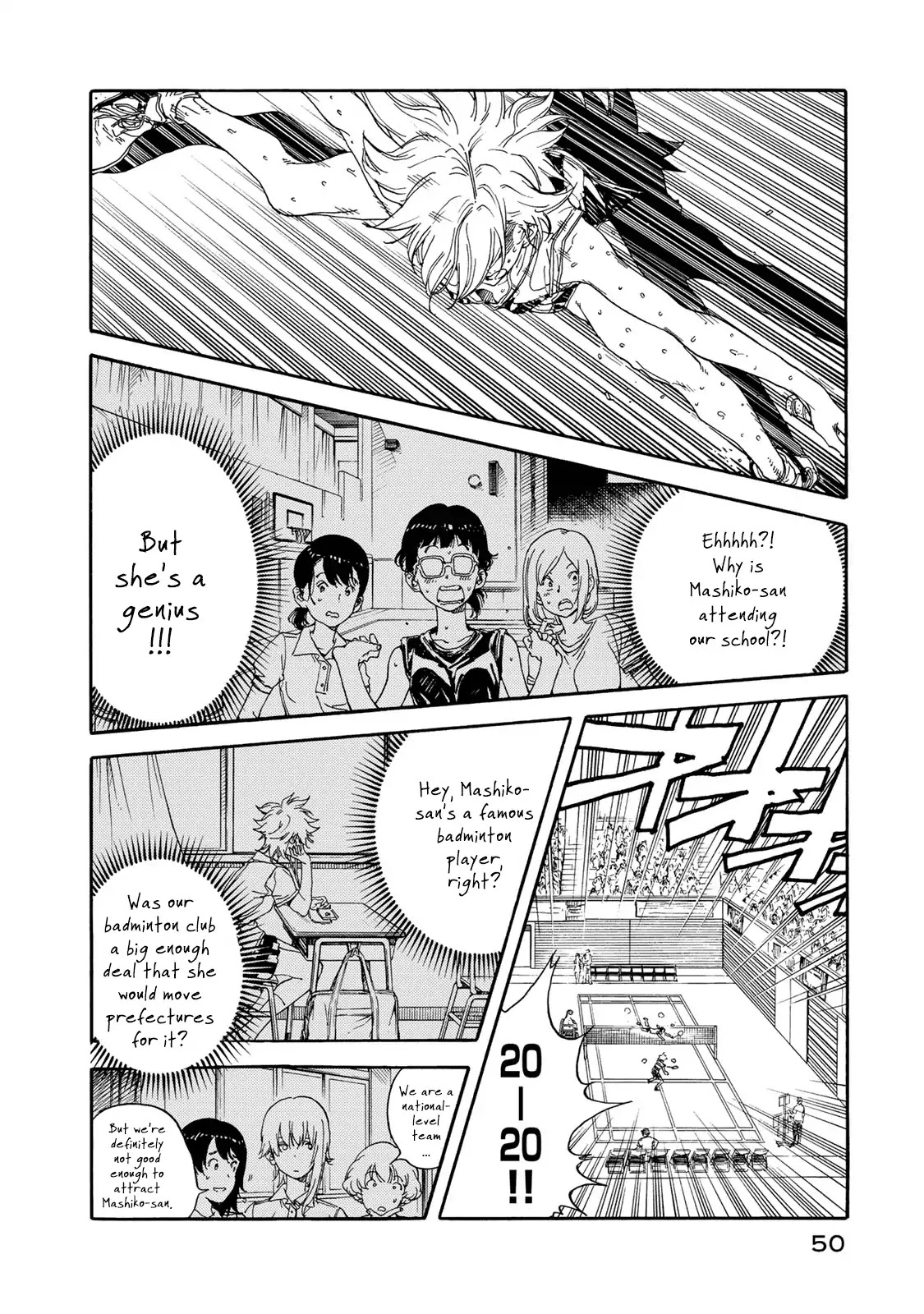 Hanebado! Chapter 57 page 18 - Chapter 57: Different Eyes