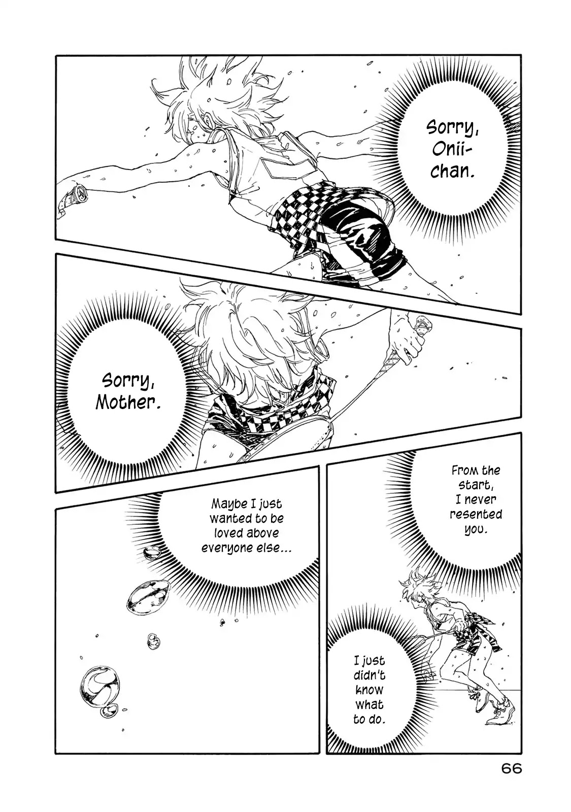 Hanebado! Chapter 57 page 34 - Chapter 57: Different Eyes