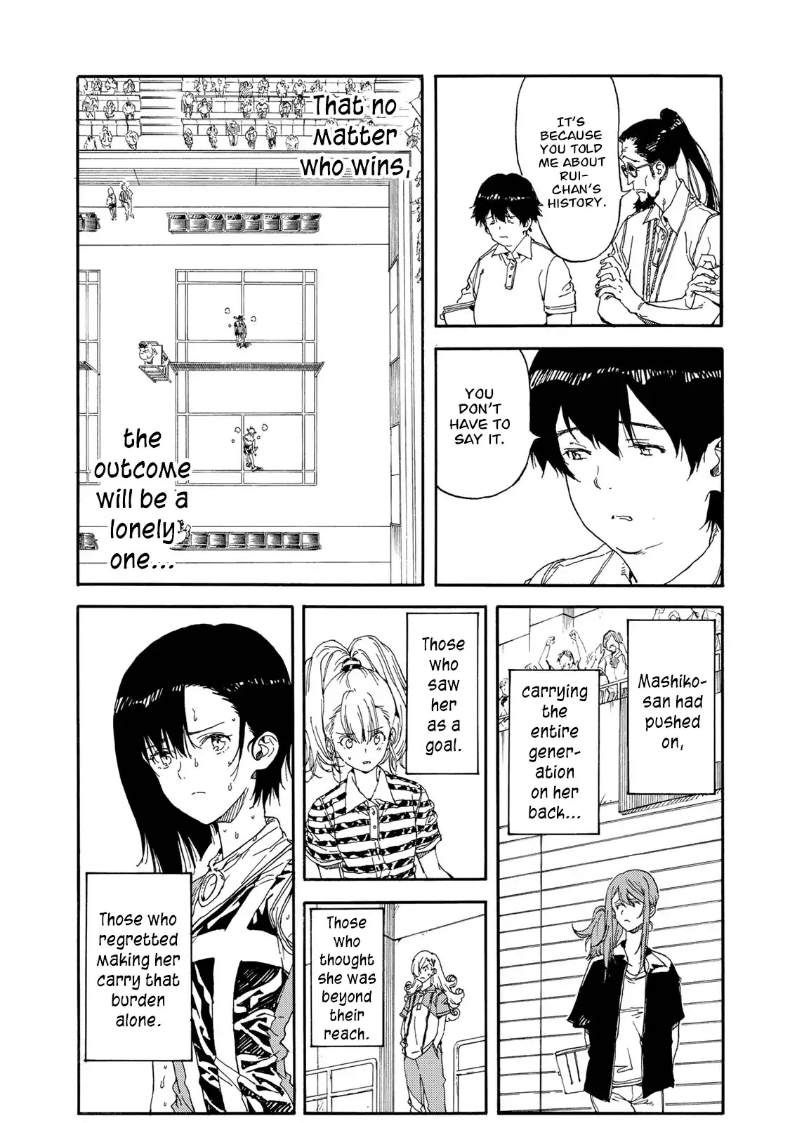 Hanebado! Chapter 57 page 8 - Chapter 57: Different Eyes
