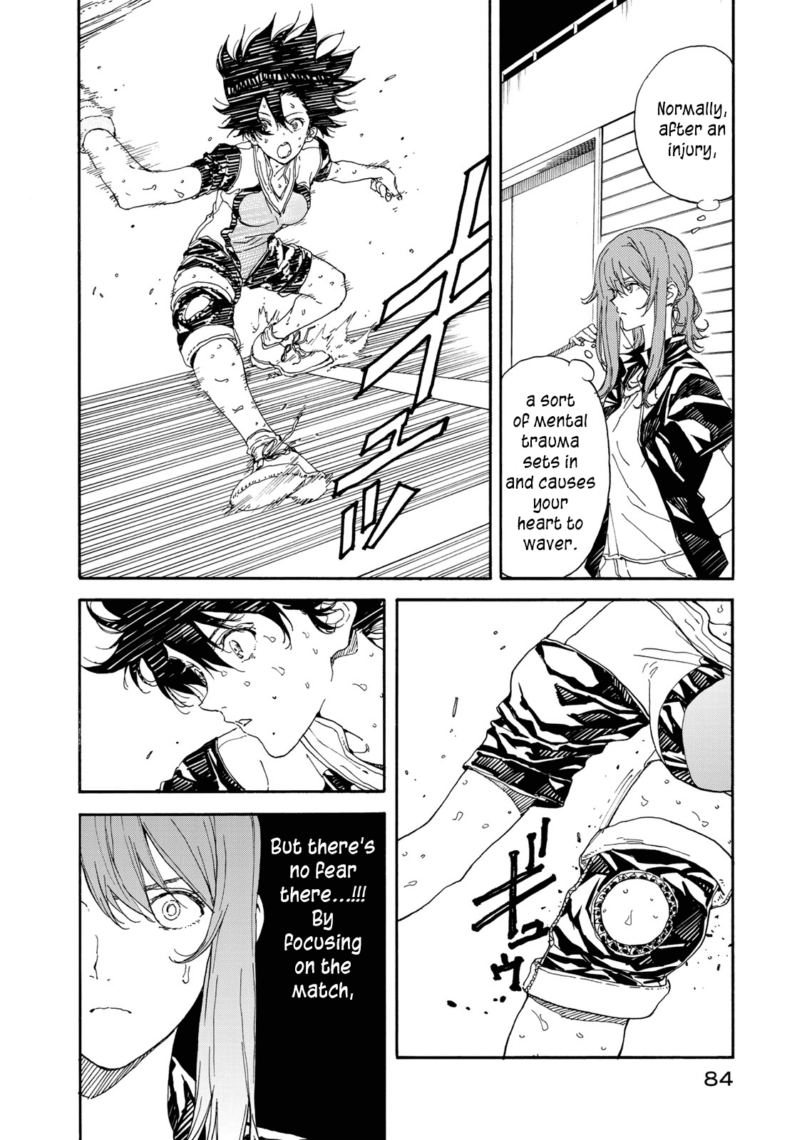 Hanebado! Chapter 58 page 14 - Chapter 58: Foundation for Confidence