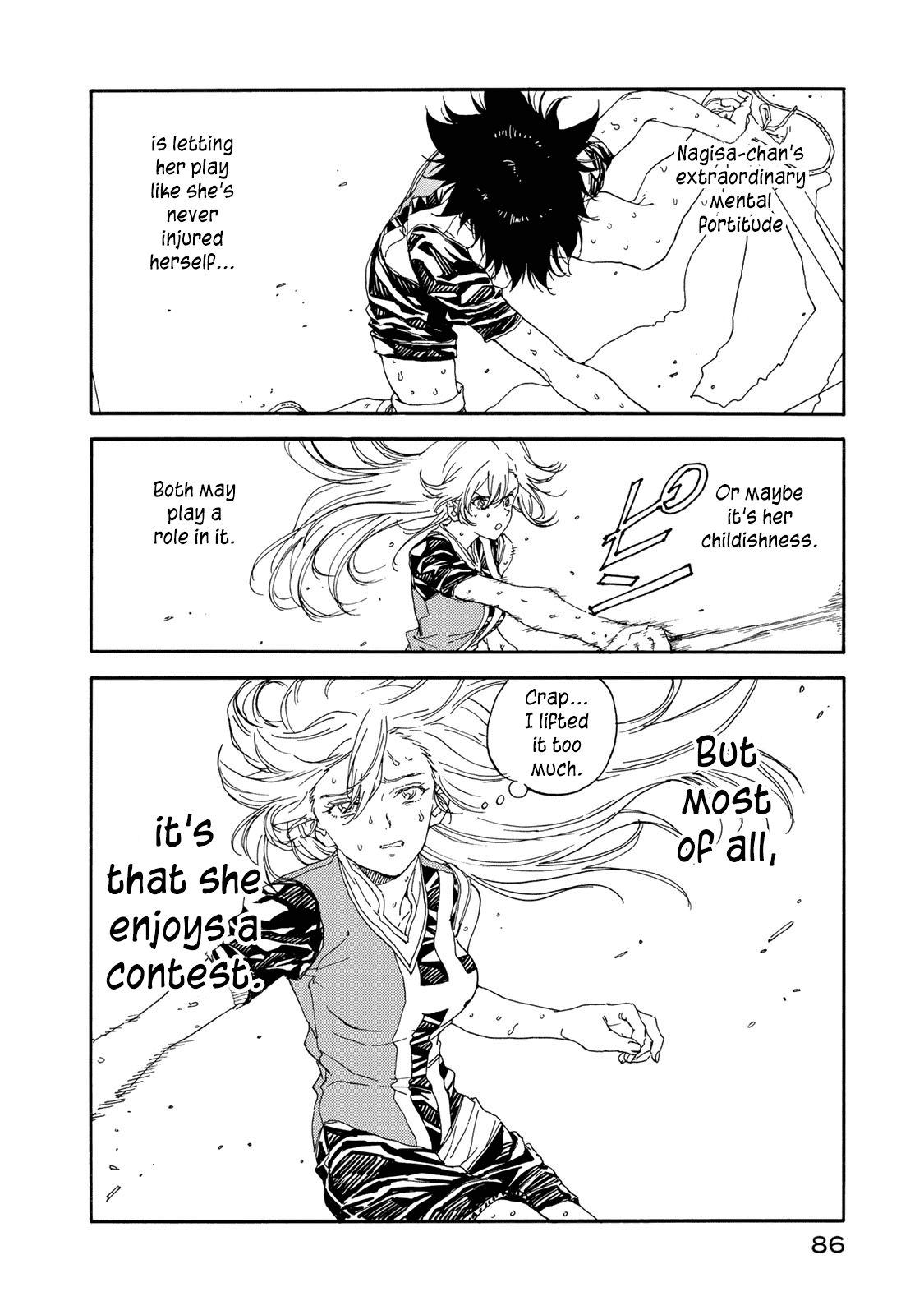 Hanebado! Chapter 58 page 16 - Chapter 58: Foundation for Confidence
