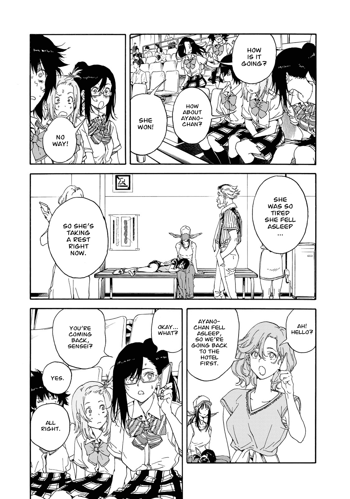 Hanebado! Chapter 58 page 21 - Chapter 58: Foundation for Confidence