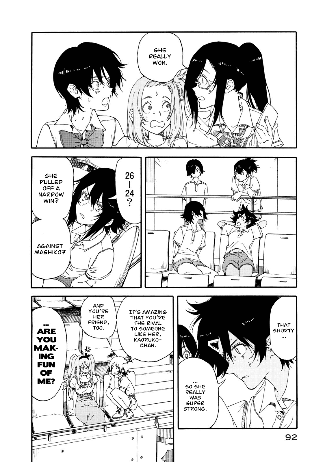 Hanebado! Chapter 58 page 22 - Chapter 58: Foundation for Confidence
