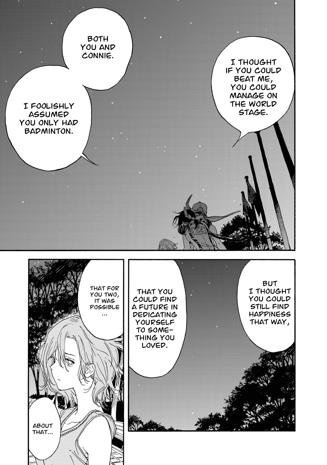 Hanebado! Chapter 58 page 27 - Chapter 58: Foundation for Confidence