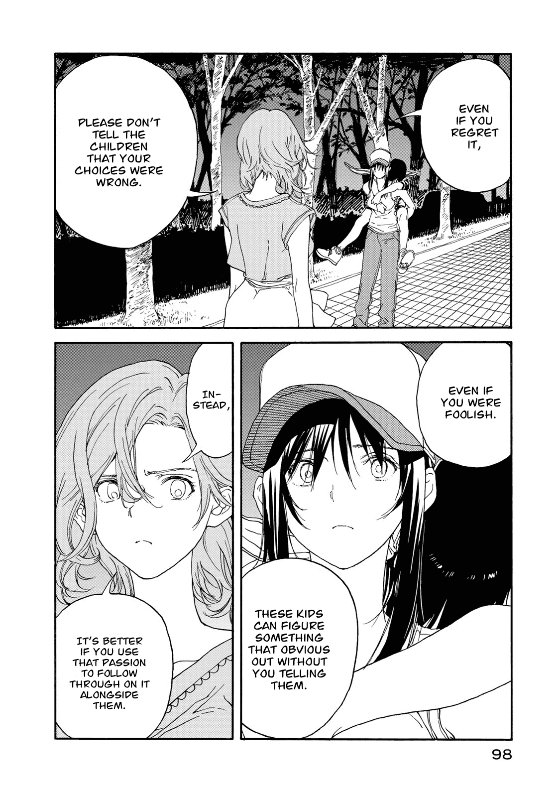Hanebado! Chapter 58 page 28 - Chapter 58: Foundation for Confidence