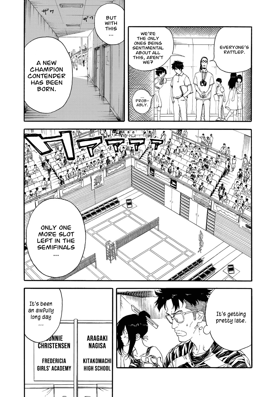 Hanebado! Chapter 58 page 3 - Chapter 58: Foundation for Confidence