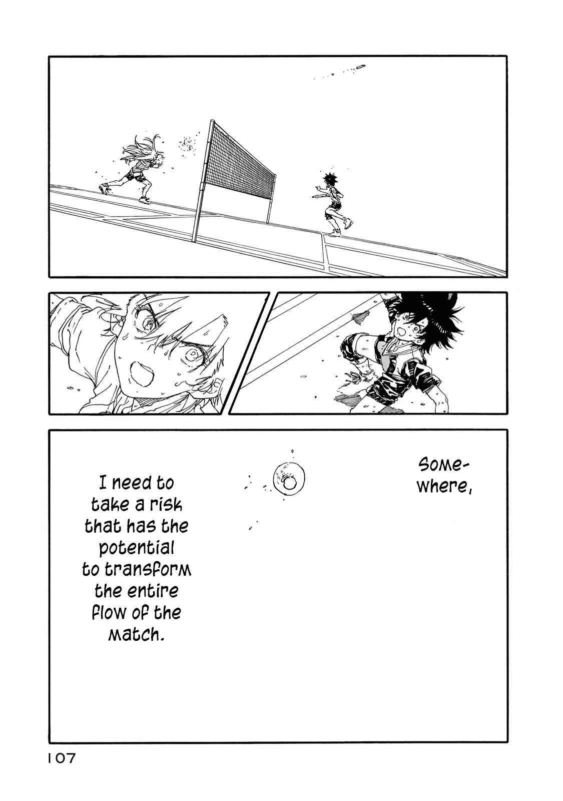 Hanebado! Chapter 58 page 37 - Chapter 58: Foundation for Confidence