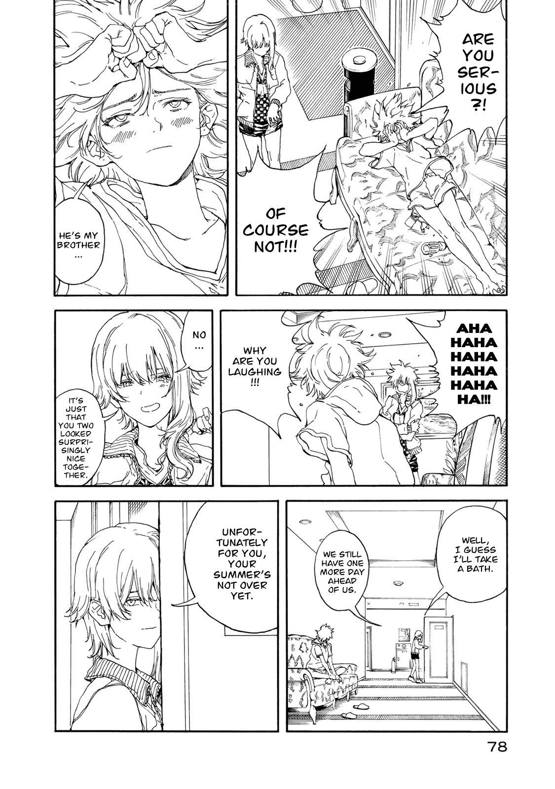 Hanebado! Chapter 58 page 8 - Chapter 58: Foundation for Confidence