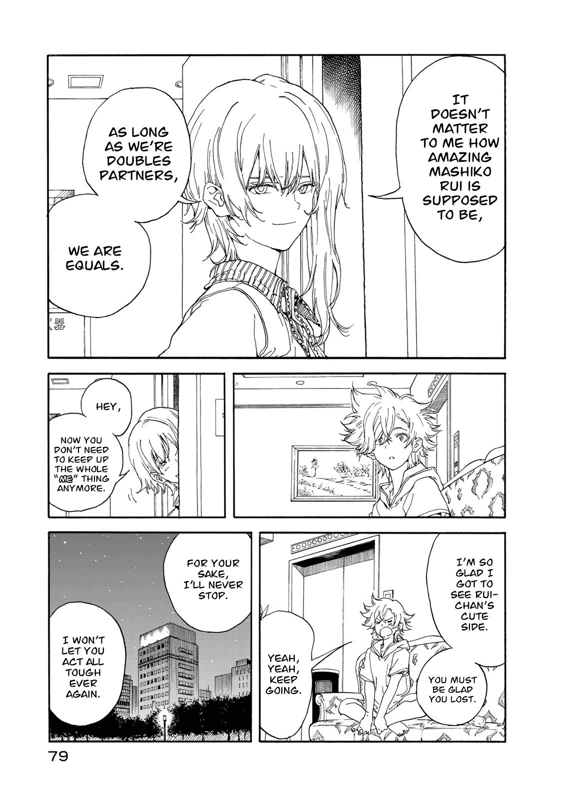 Hanebado! Chapter 58 page 9 - Chapter 58: Foundation for Confidence