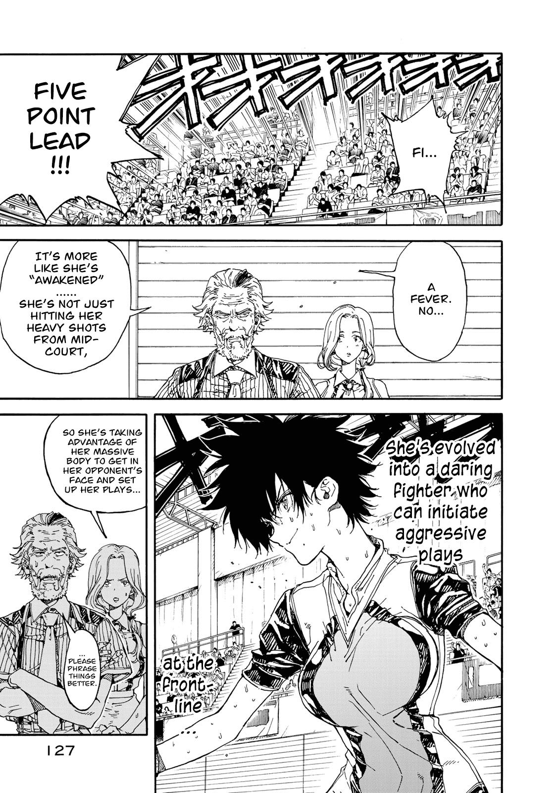 Hanebado! Chapter 59 page 17 - Chapter 59: World-Class