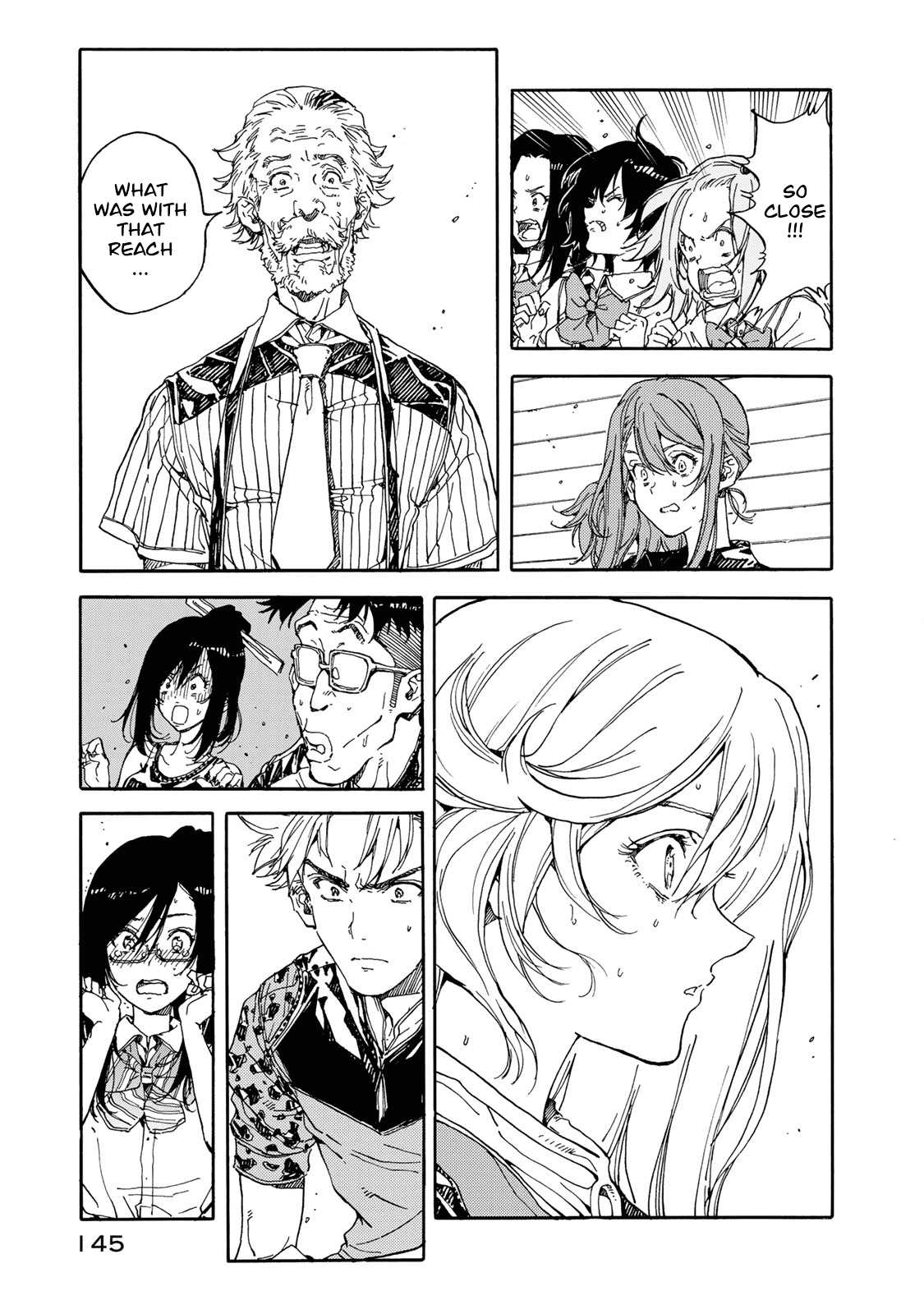 Hanebado! Chapter 59 page 35 - Chapter 59: World-Class
