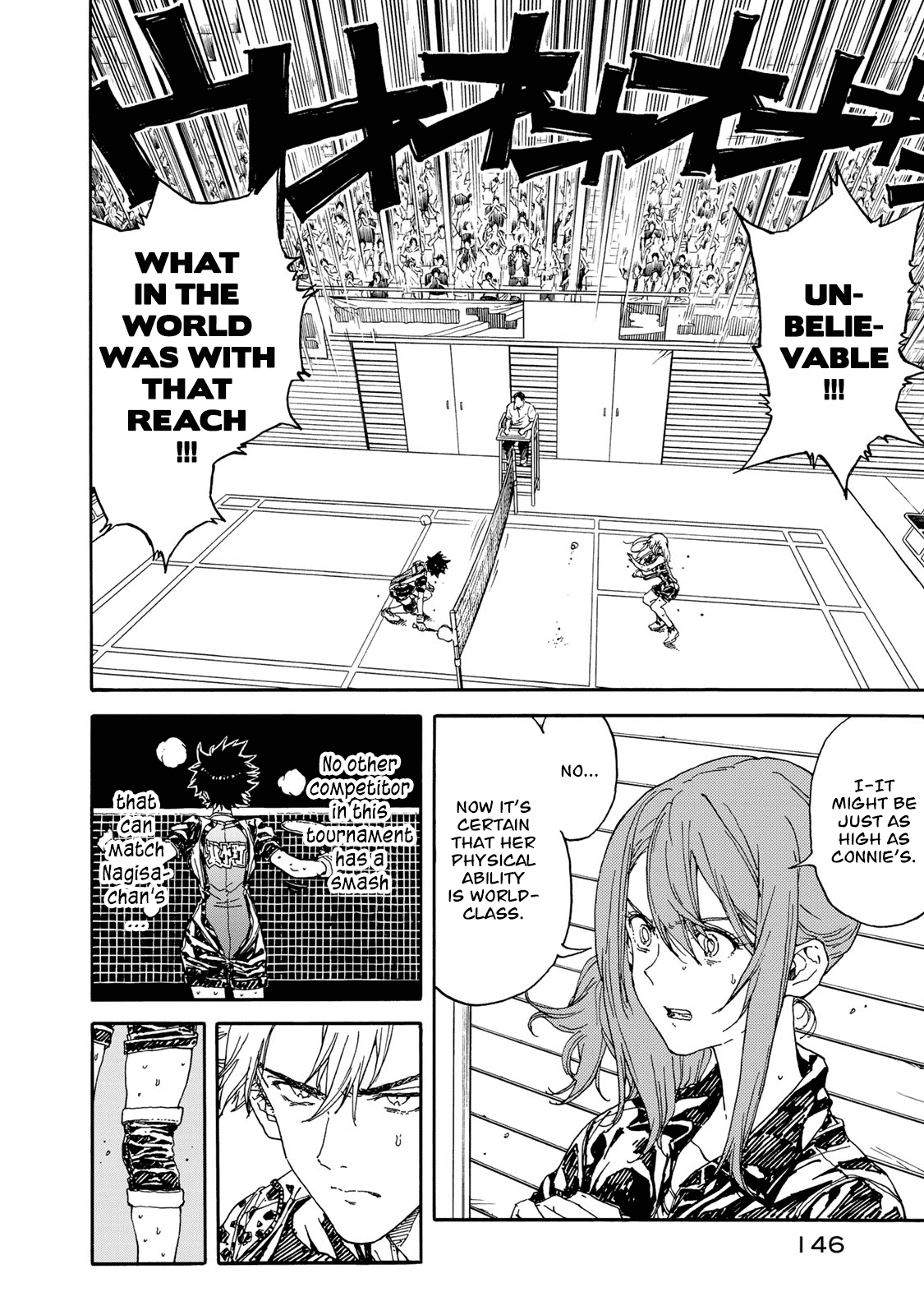 Hanebado! Chapter 59 page 36 - Chapter 59: World-Class