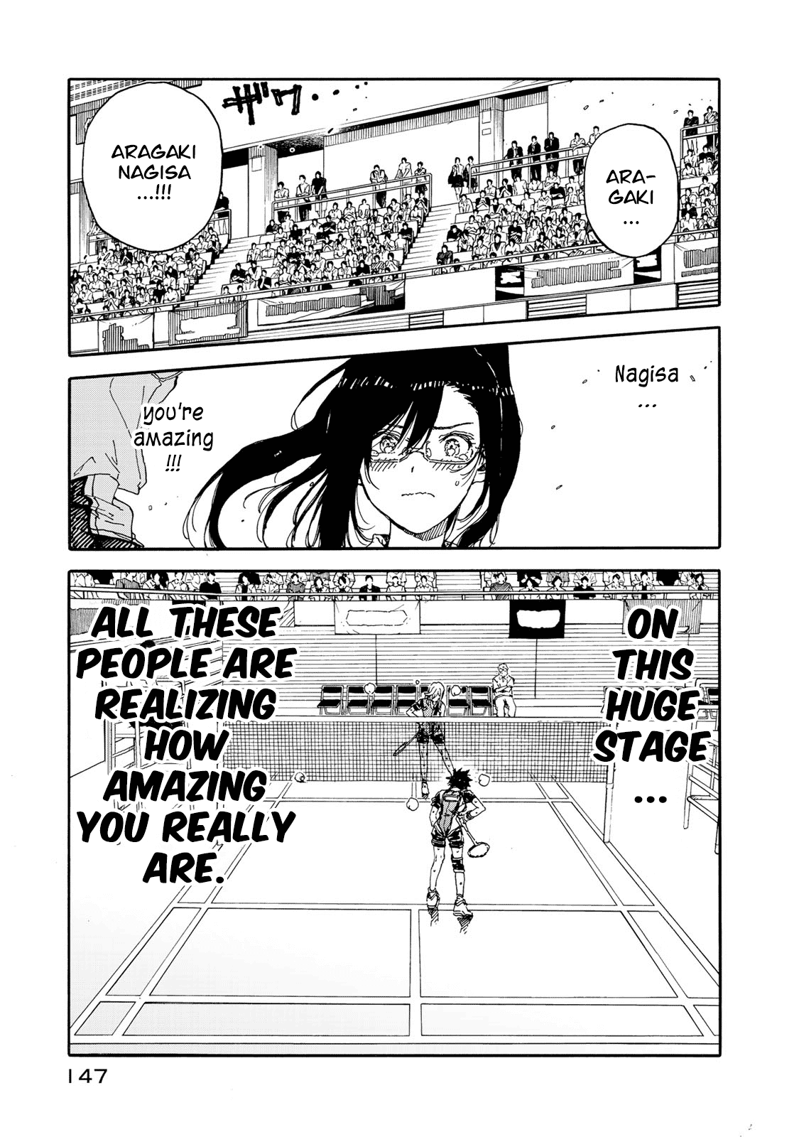 Hanebado! Chapter 59 page 37 - Chapter 59: World-Class
