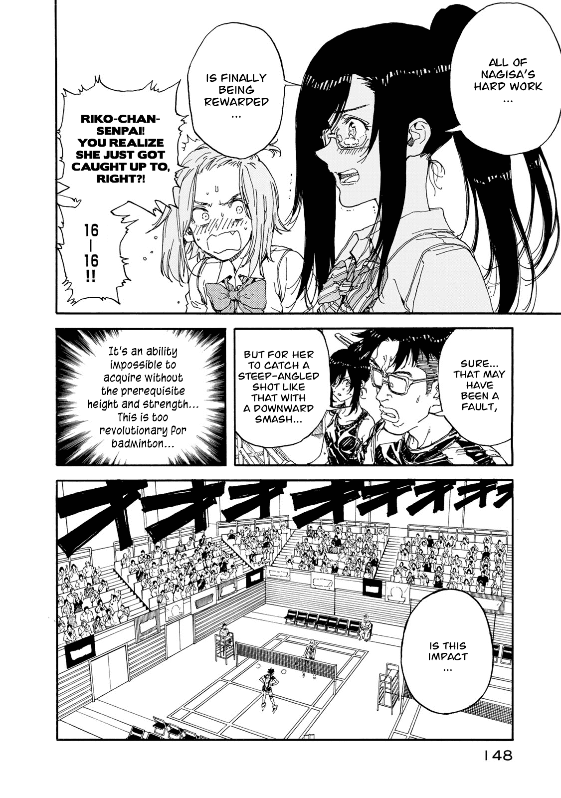Hanebado! Chapter 59 page 38 - Chapter 59: World-Class