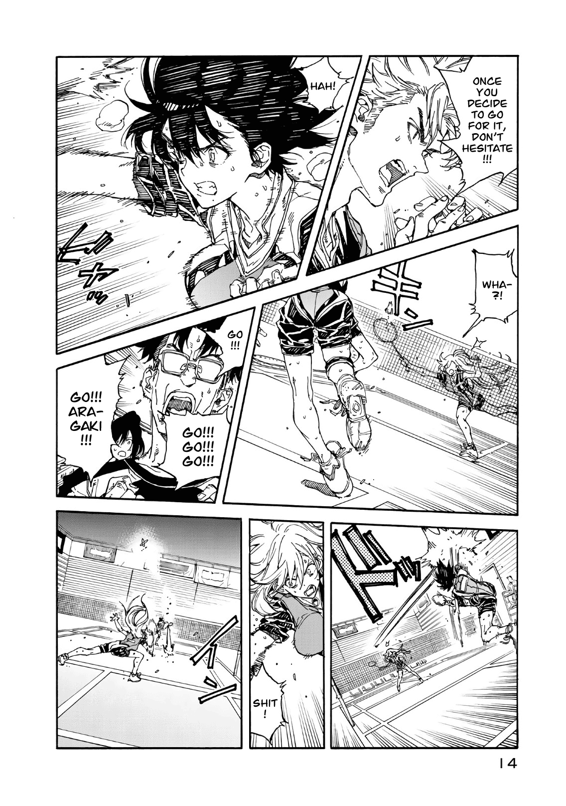 Hanebado! Chapter 61 page 15 - Chapter 61: I Can't Breathe
