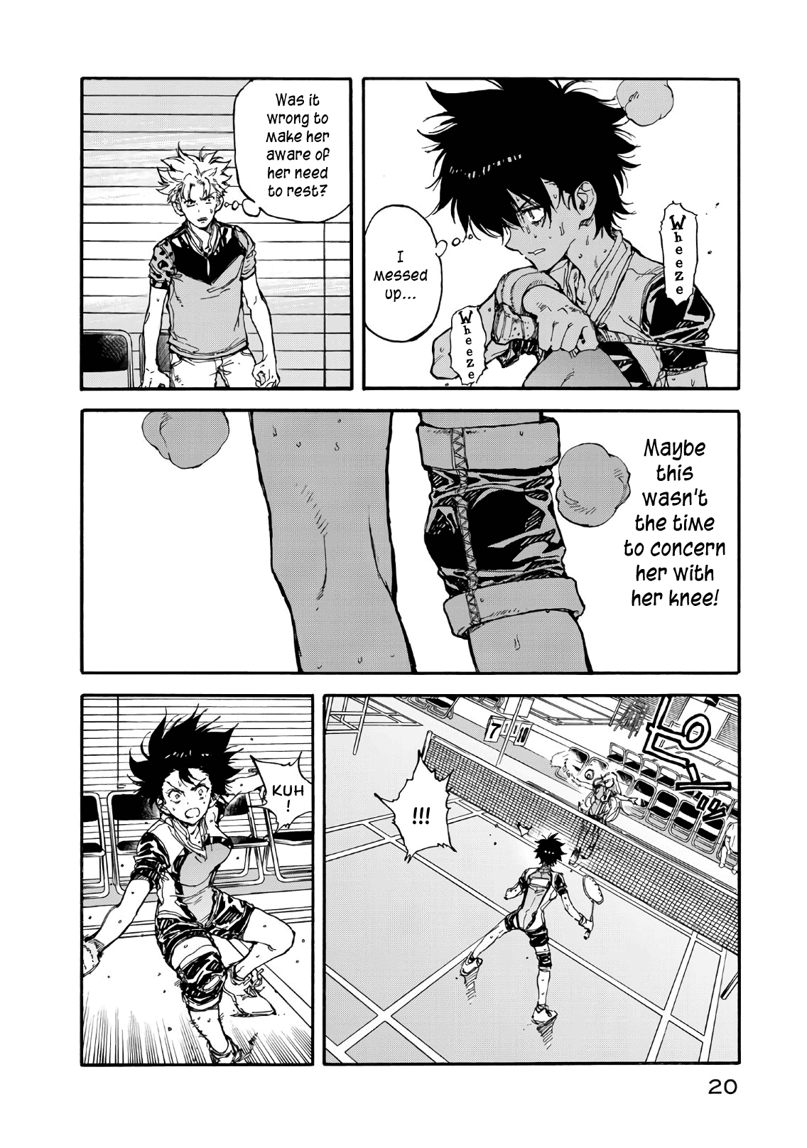Hanebado! Chapter 61 page 21 - Chapter 61: I Can't Breathe