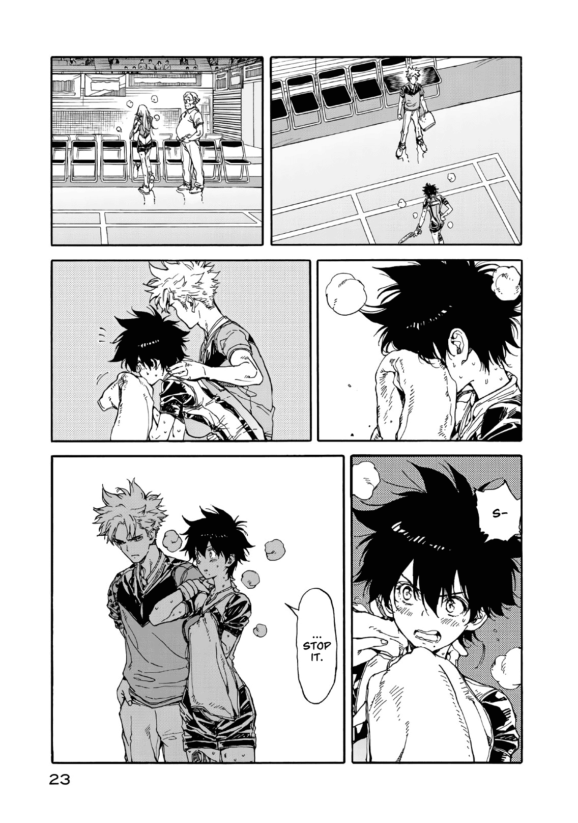 Hanebado! Chapter 61 page 24 - Chapter 61: I Can't Breathe