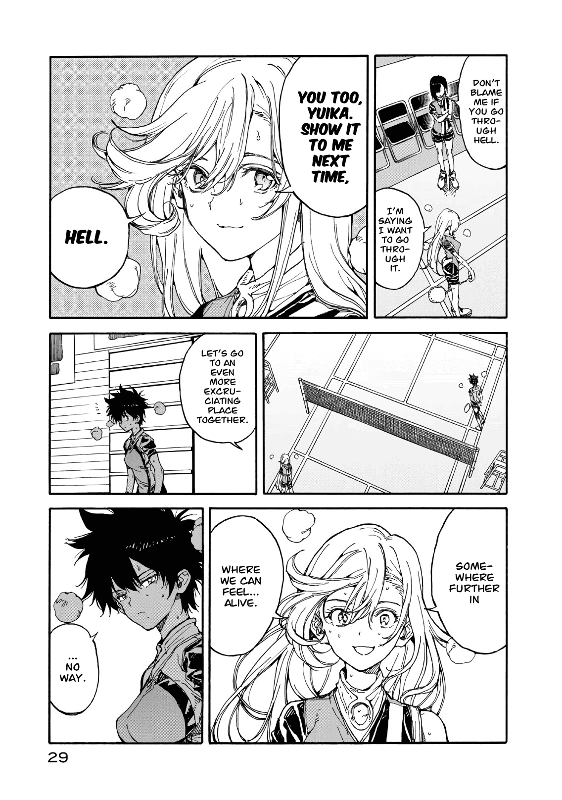 Hanebado! Chapter 61 page 30 - Chapter 61: I Can't Breathe