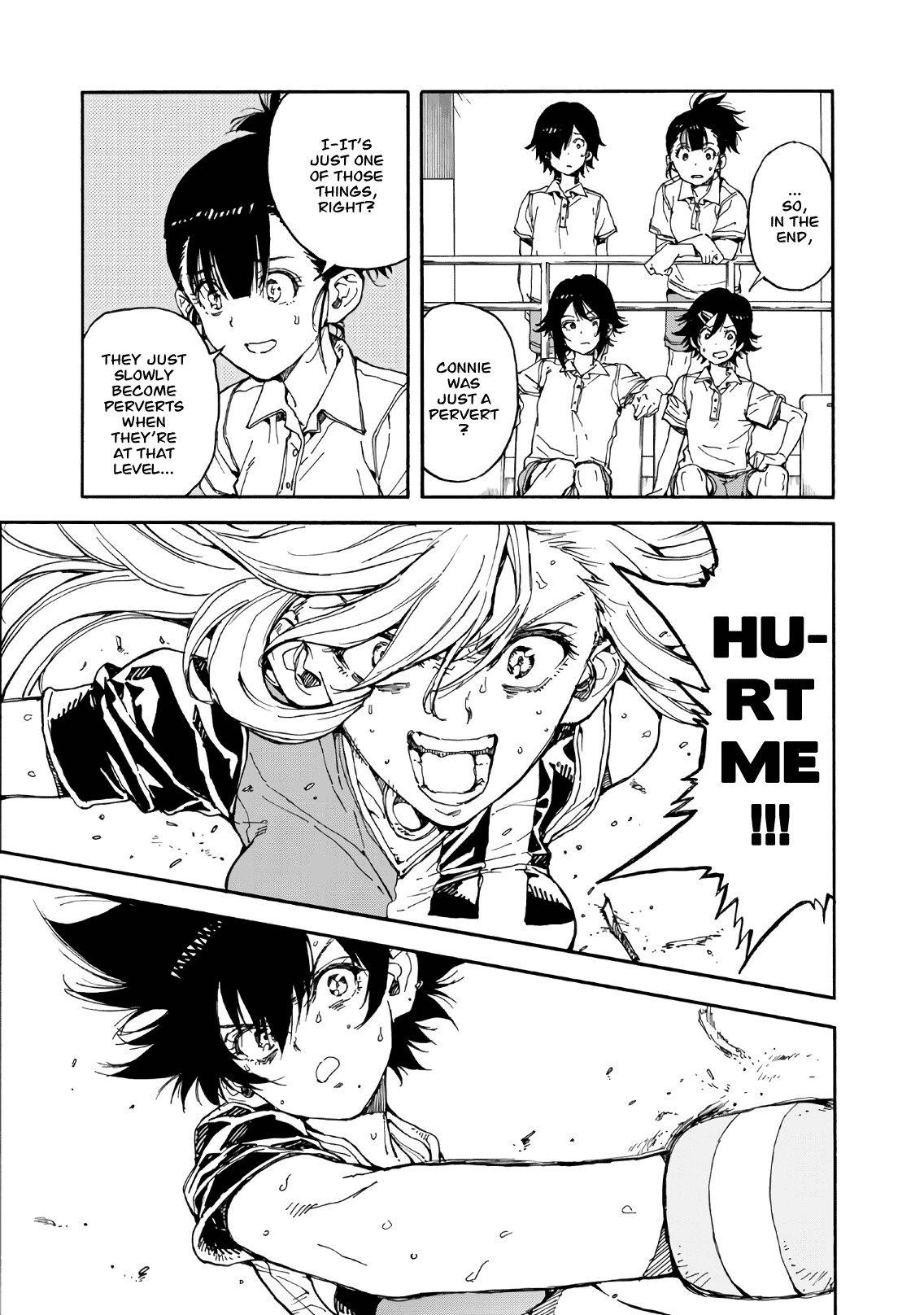 Hanebado! Chapter 61 page 32 - Chapter 61: I Can't Breathe