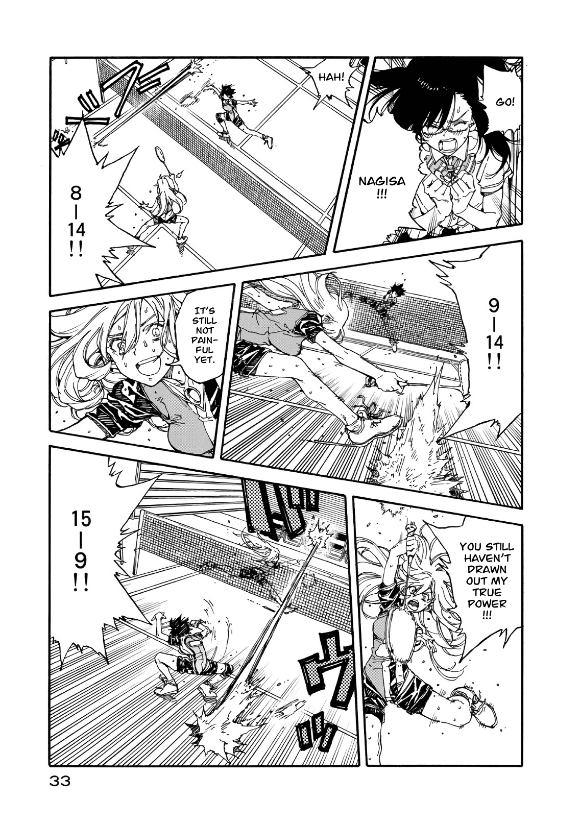 Hanebado! Chapter 61 page 34 - Chapter 61: I Can't Breathe