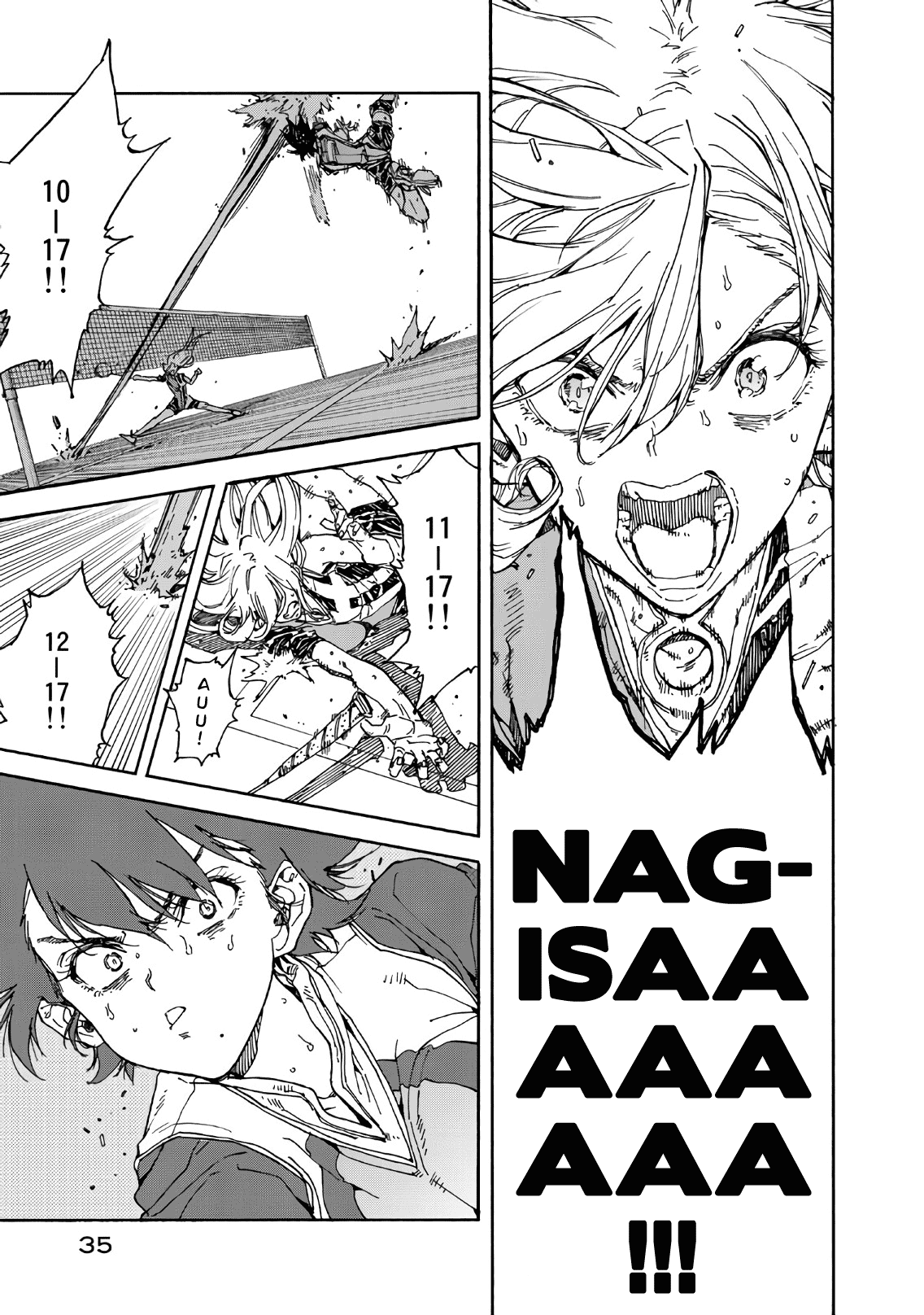 Hanebado! Chapter 61 page 36 - Chapter 61: I Can't Breathe