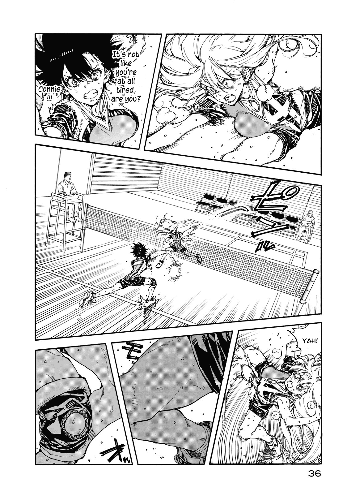 Hanebado! Chapter 61 page 37 - Chapter 61: I Can't Breathe