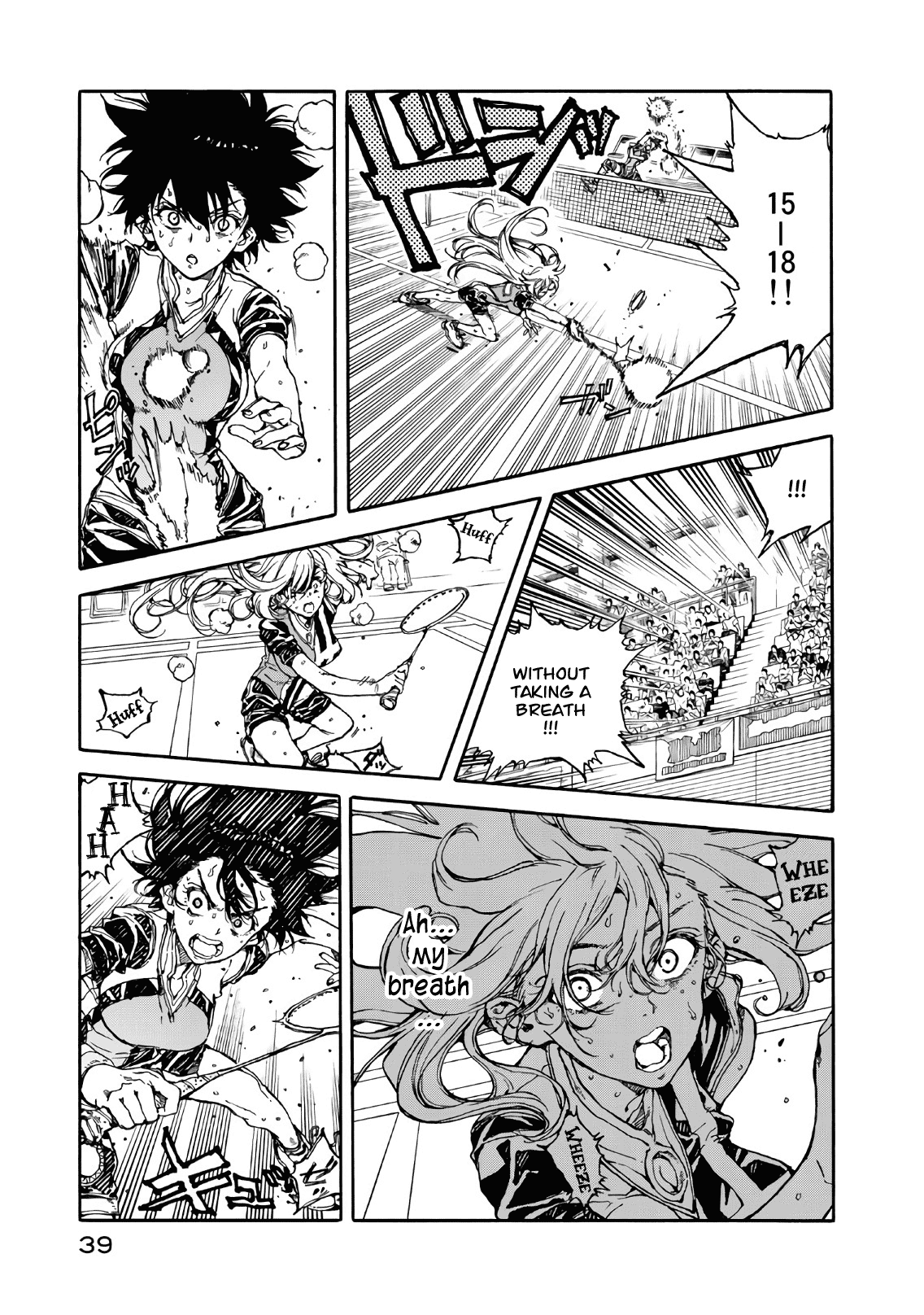 Hanebado! Chapter 61 page 40 - Chapter 61: I Can't Breathe