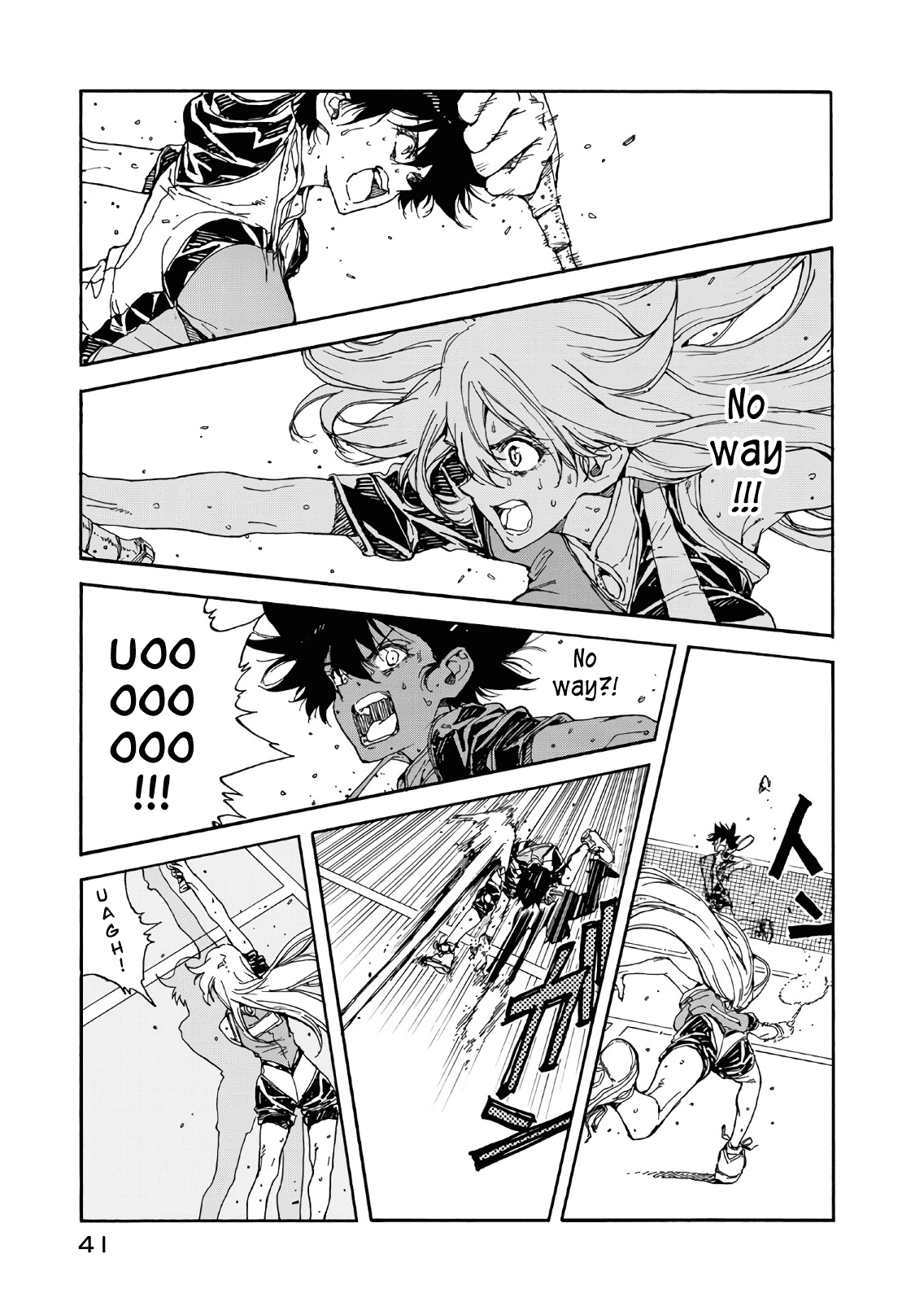 Hanebado! Chapter 61 page 42 - Chapter 61: I Can't Breathe