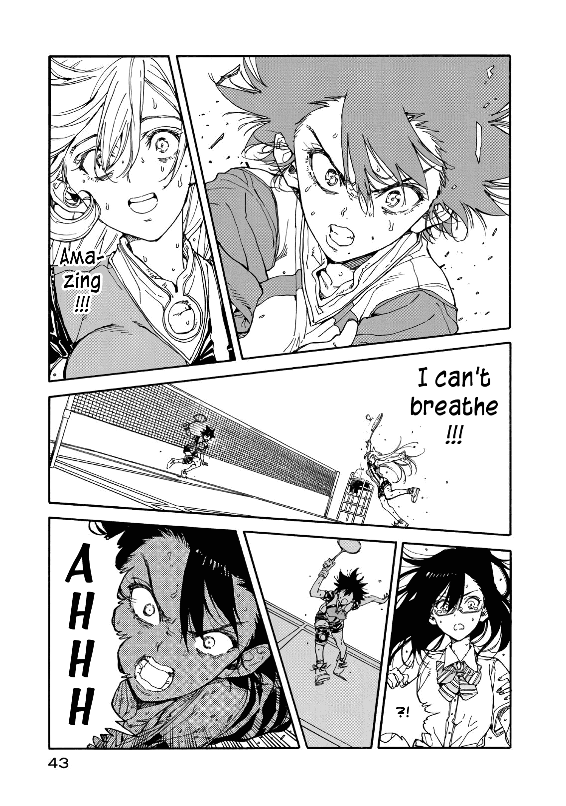 Hanebado! Chapter 61 page 44 - Chapter 61: I Can't Breathe