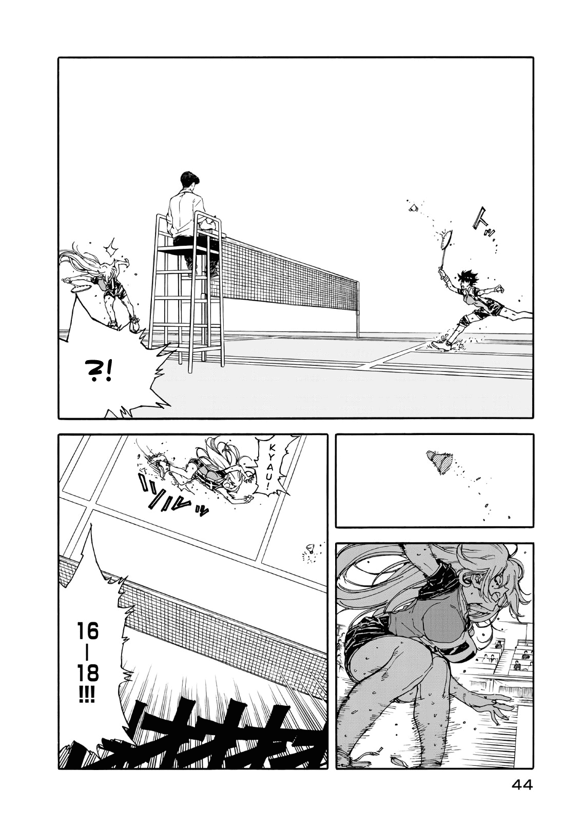 Hanebado! Chapter 61 page 45 - Chapter 61: I Can't Breathe