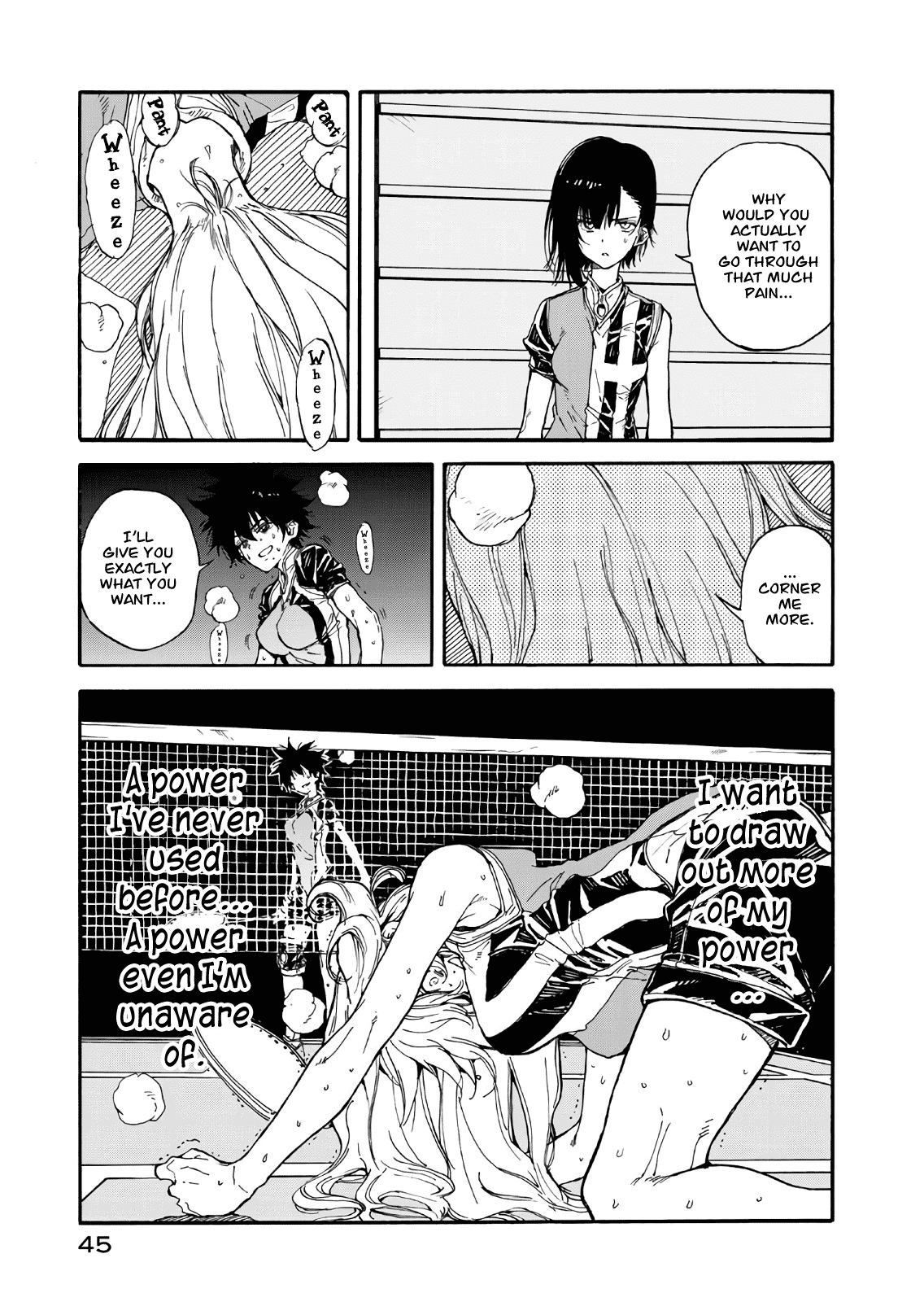 Hanebado! Chapter 61 page 46 - Chapter 61: I Can't Breathe