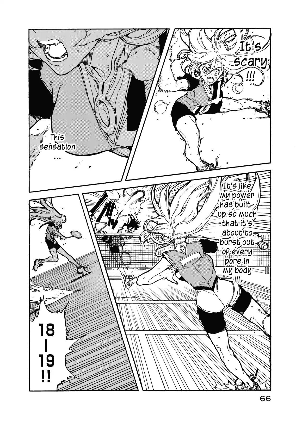 Hanebado! Chapter 62 page 18 - Chapter 62: Power Beyond Limits