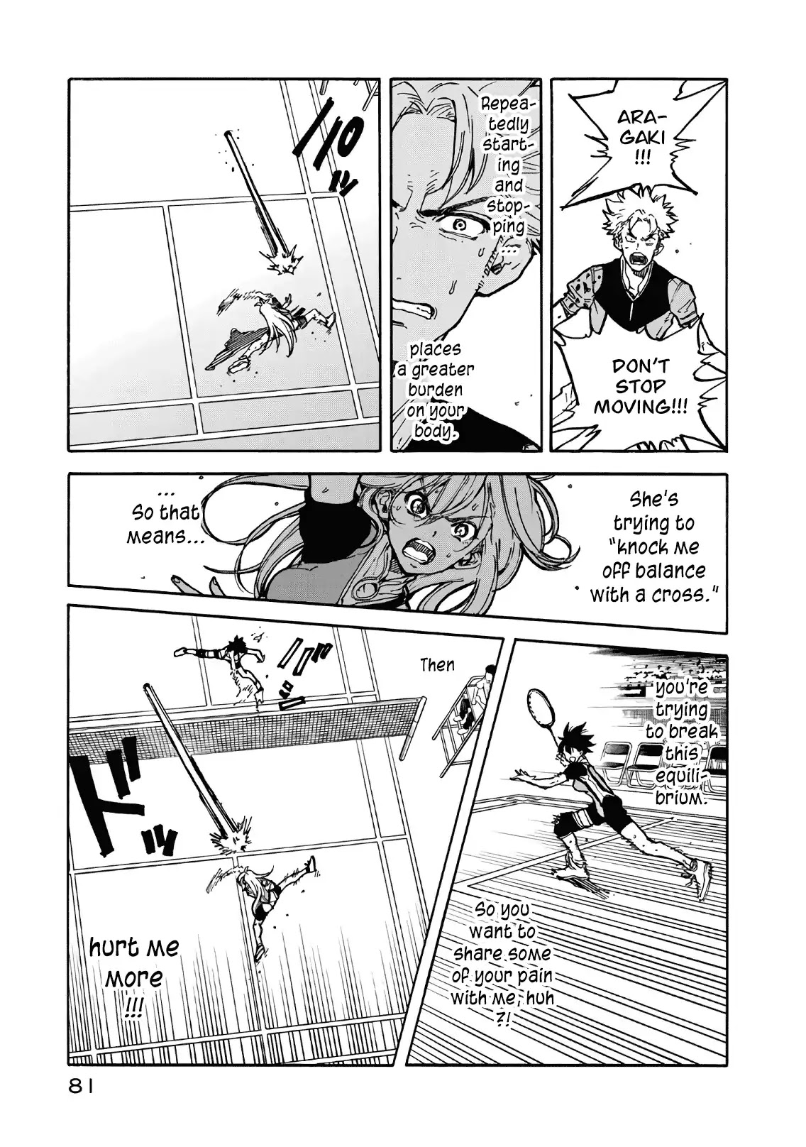 Hanebado! Chapter 62 page 33 - Chapter 62: Power Beyond Limits