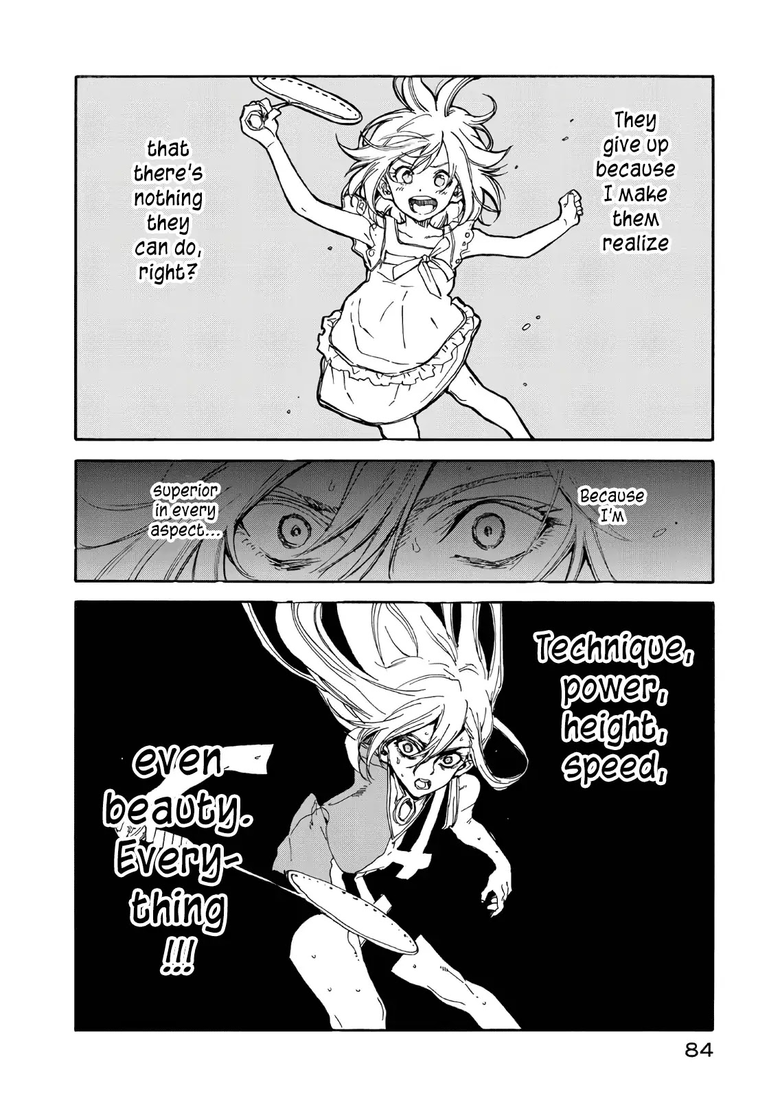 Hanebado! Chapter 62 page 36 - Chapter 62: Power Beyond Limits