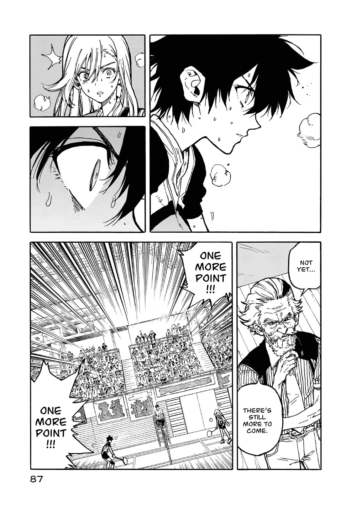 Hanebado! Chapter 62 page 39 - Chapter 62: Power Beyond Limits