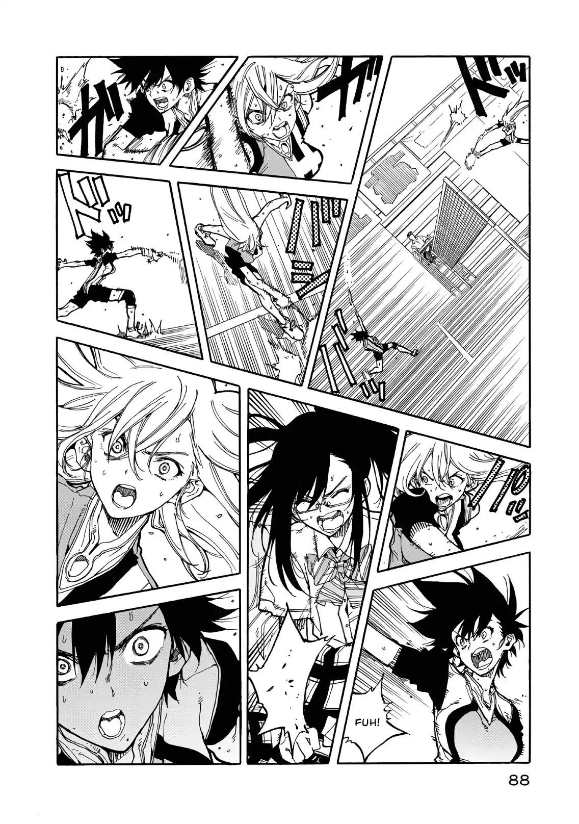 Hanebado! Chapter 62 page 40 - Chapter 62: Power Beyond Limits