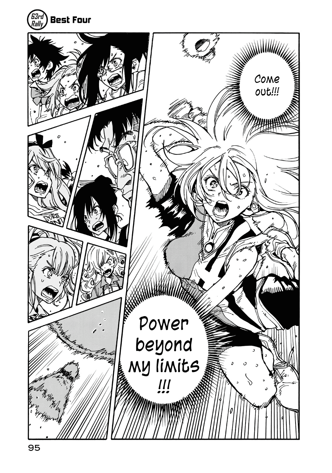 Hanebado! Chapter 63 page 1 - Chapter 63: Best Four