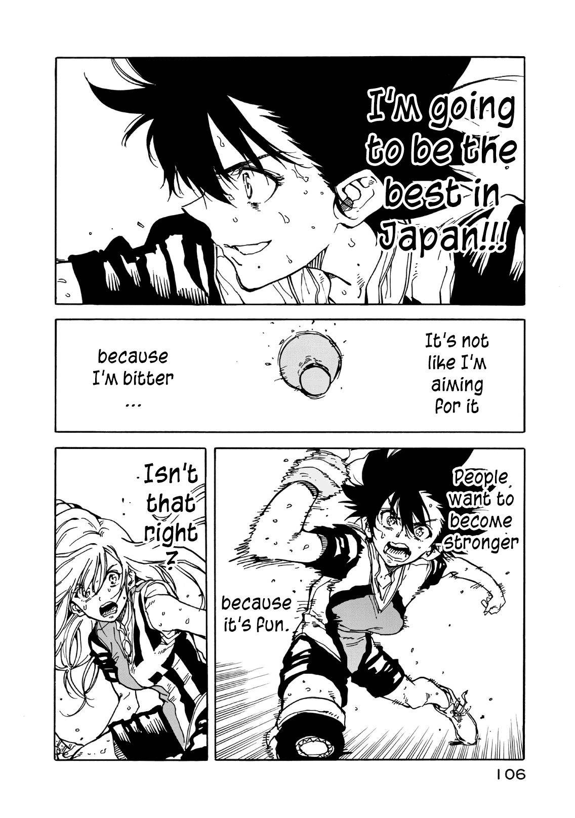 Hanebado! Chapter 63 page 12 - Chapter 63: Best Four